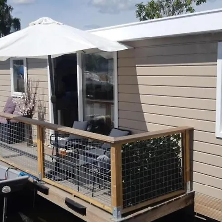 Cozy Luxury Houseboat With 2 Terraces *